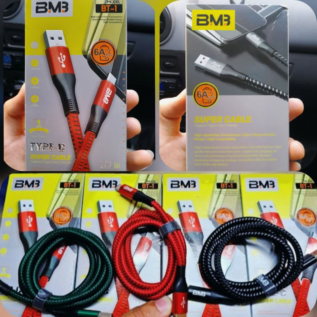 کابل شارژ bm3 میکرو